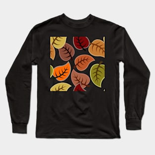 Fall Leaves Long Sleeve T-Shirt